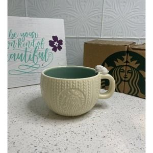 Starbucks White Bunny on Off-White Yarn Ball, 12oz - Taiwan